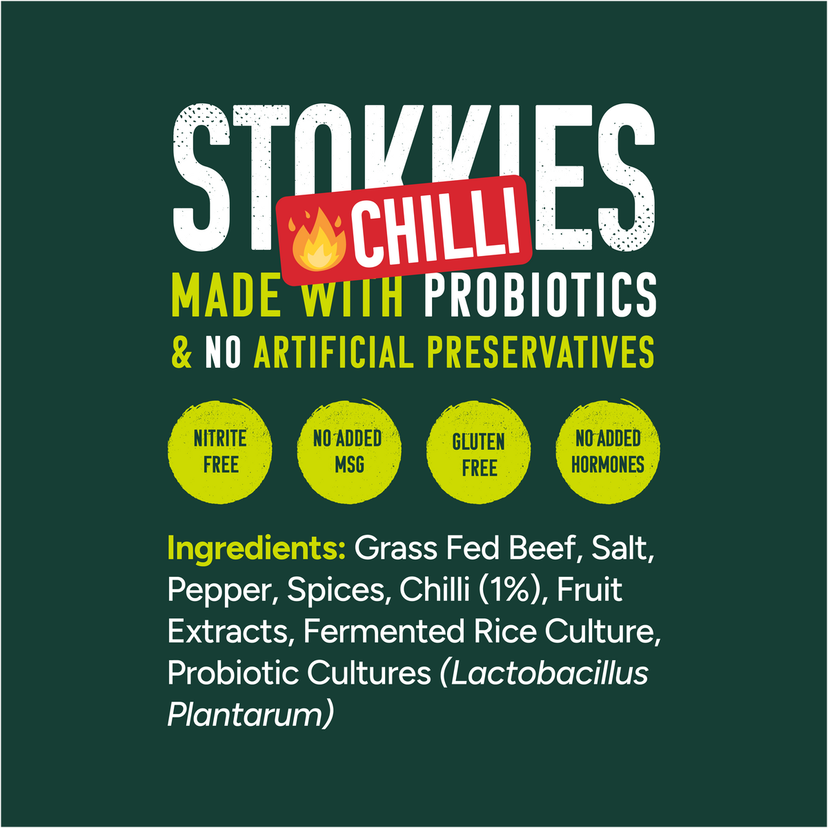 CHILLI STOKKIES  - Large (150g)