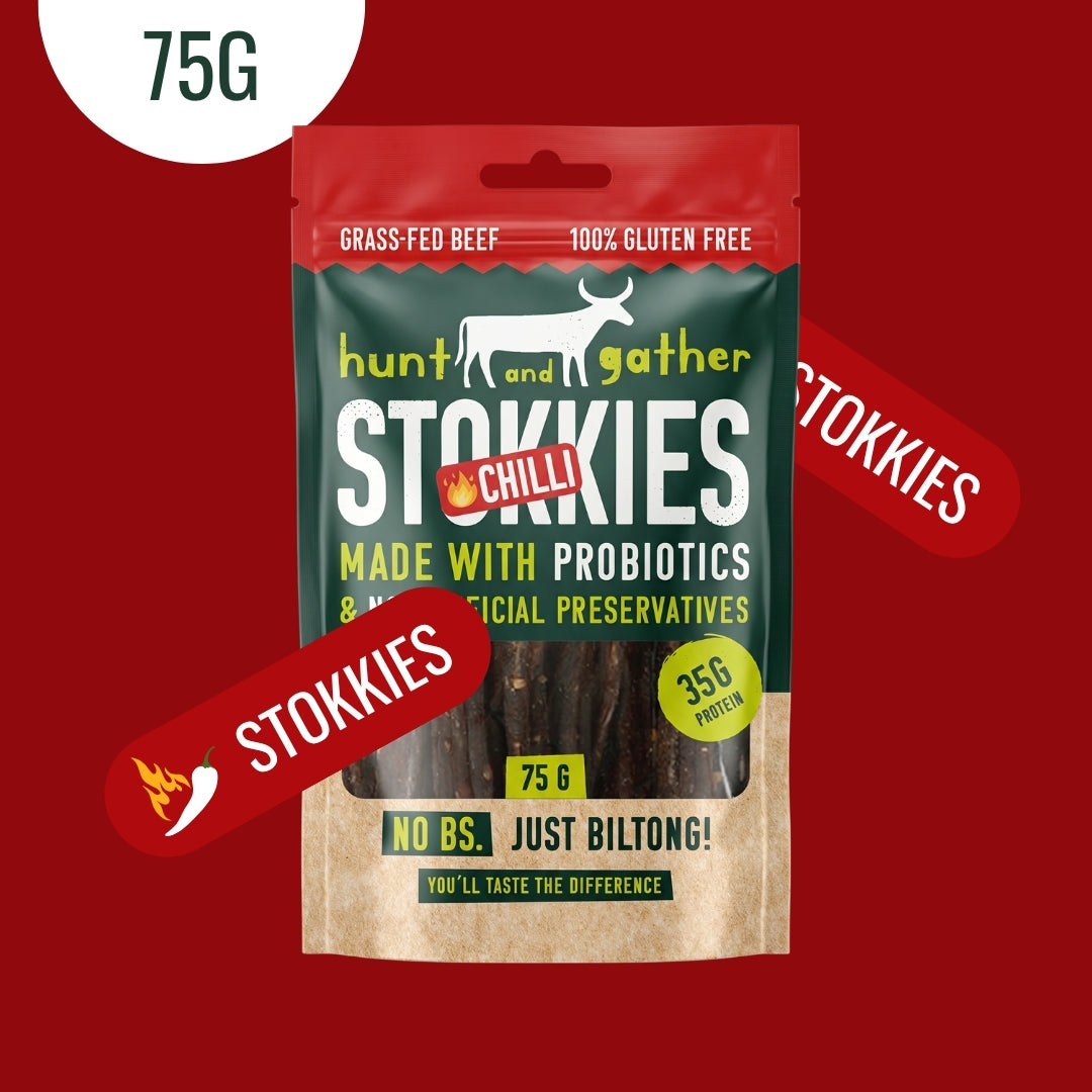 CHILLI STOKKIES - Small (75g)